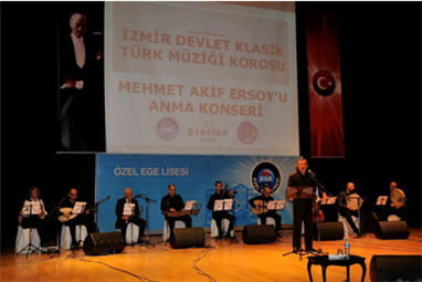 Mehmet Akif Ersoy Remembrance Concert at Private Aegean